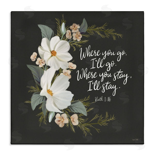 stupell industries House Fenway | Spiritual Scripture with Florals Wall Art