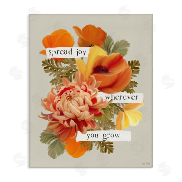 stupell industries House Fenway | Spread Joy Flowers Wall Art