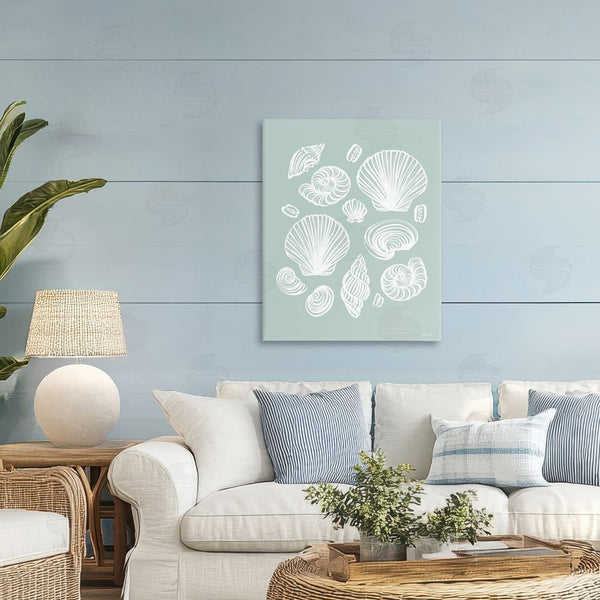 Stupell Industries House Fenway | Tossed Sea Shells Sea Foam Wall Art