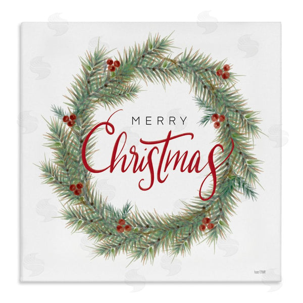 stupell industries House Fenway | Traditional Merry Wreath