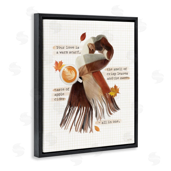 Stupell Industries House Fenway | Your Love Is A Warm Scarf Romantic Phrase Wall Art