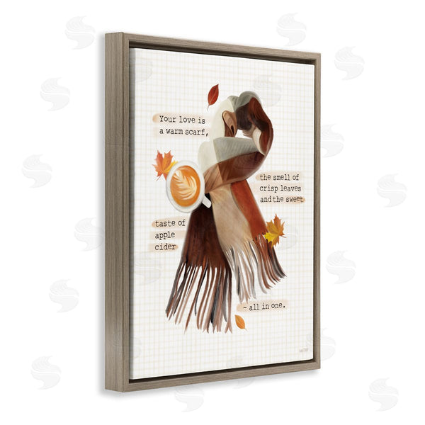 Stupell Industries House Fenway | Your Love Is A Warm Scarf Romantic Phrase Wall Art