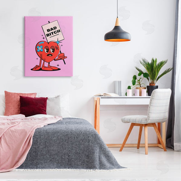 Stupell Industries House Of Lulu | Bad B*tch Emotional Heart Wall Art