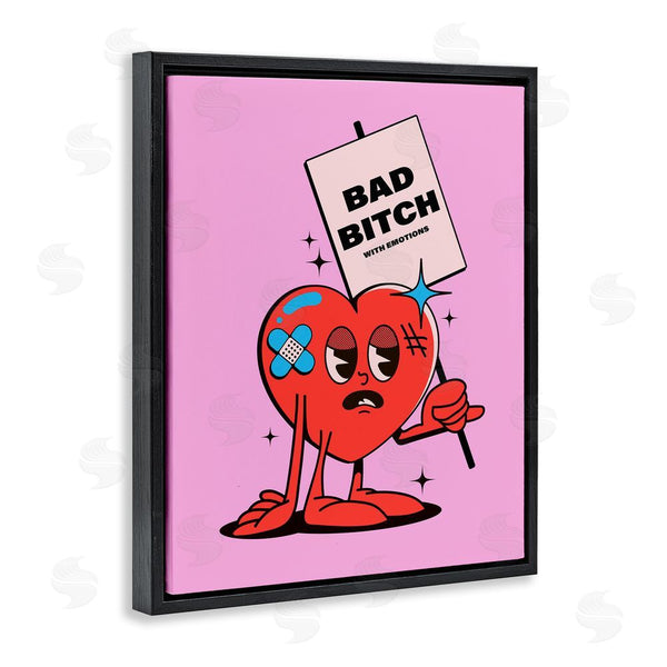 Stupell Industries House Of Lulu | Bad B*tch Emotional Heart Wall Art
