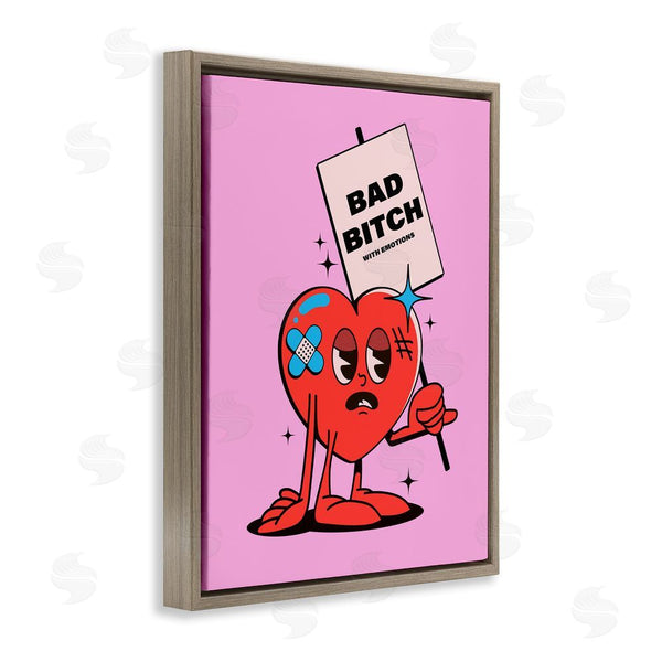 Stupell Industries House Of Lulu | Bad B*tch Emotional Heart Wall Art