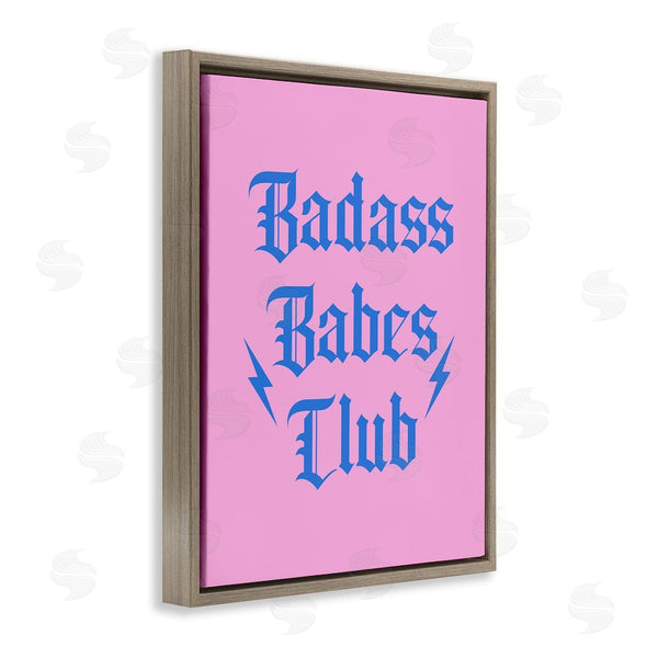 Stupell Industries House Of Lulu | Bad*ss Babes Club Phrase Wall Art