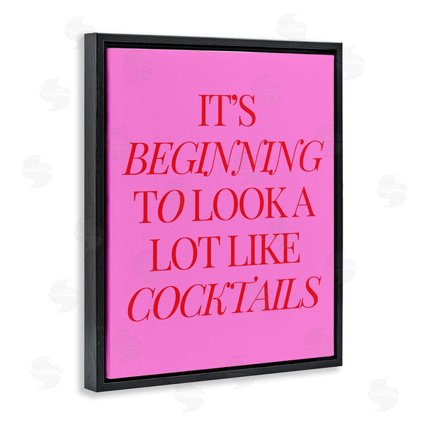 Stupell Industries House Of Lulu | Beginning To Look Like Cocktails