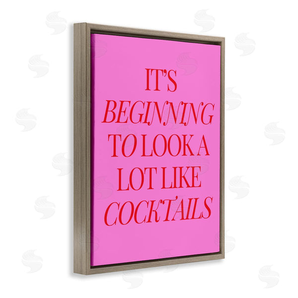 Stupell Industries House Of Lulu | Beginning To Look Like Cocktails