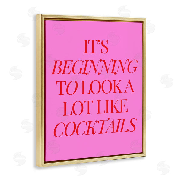 Stupell Industries House Of Lulu | Beginning To Look Like Cocktails