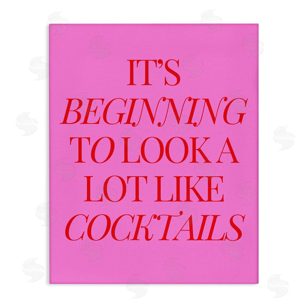 stupell industries House of Lulu | Beginning to Look Like Cocktails
