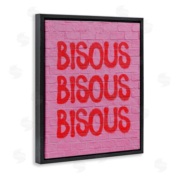 Stupell Industries House Of Lulu | Bisous On Brick Pattern