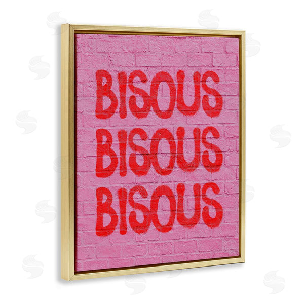 Stupell Industries House Of Lulu | Bisous On Brick Pattern