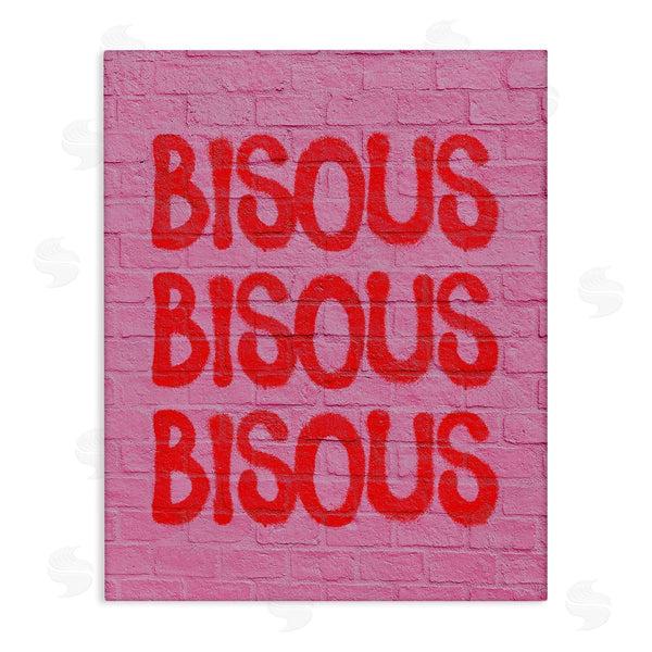 stupell industries House of Lulu | Bisous on Brick Pattern