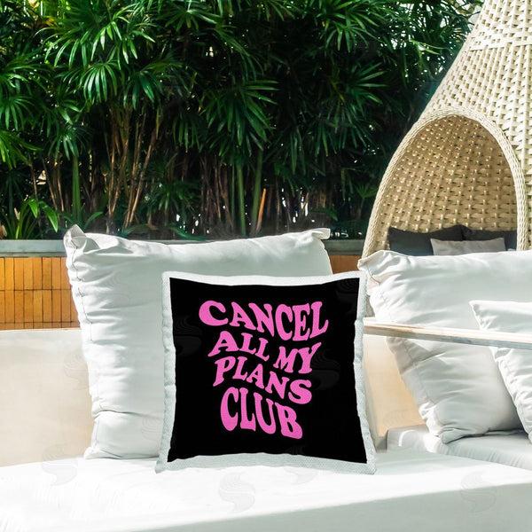 Stupell Industries House Of Lulu | Black & Pink Introvert Phrase Printed Throw Pillow