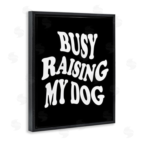 Stupell Industries House Of Lulu | Black & White Dog Phrase Wall Art