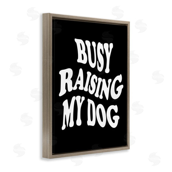 Stupell Industries House Of Lulu | Black & White Dog Phrase Wall Art