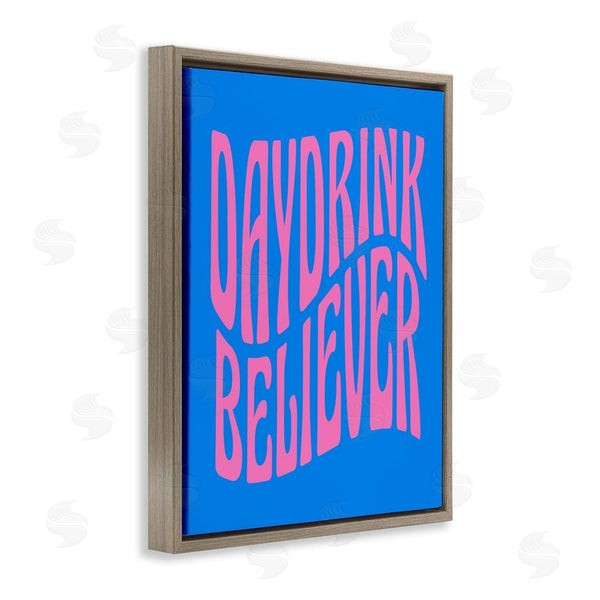 Stupell Industries House Of Lulu | Blue Day Drink Believer Wall Art