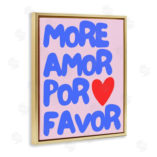 Stupell Industries House Of Lulu | Blue & Red More Amor Wall Art