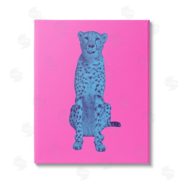 stupell industries House of Lulu | Bold Leopard on Pink Wall Art