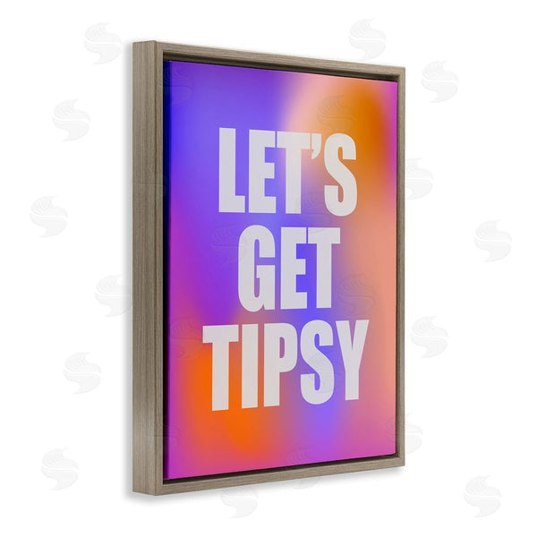 Stupell Industries House Of Lulu | Bold Let's Get Tipsy Wall Art
