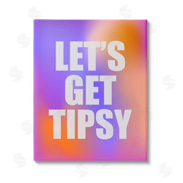 stupell industries House of Lulu | Bold Let's Get Tipsy Wall Art
