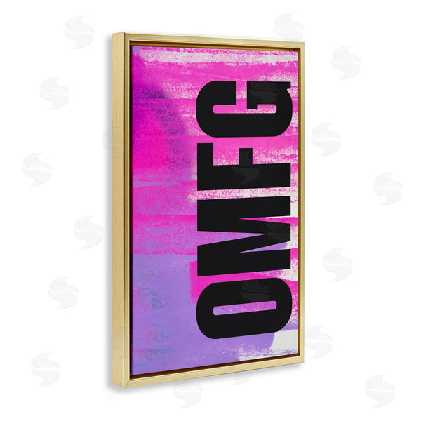 Stupell Industries House Of Lulu | Bold OMFG On Abstract Wall Art