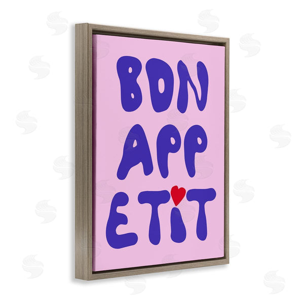 Stupell Industries House Of Lulu | Bon Appetit With Heart