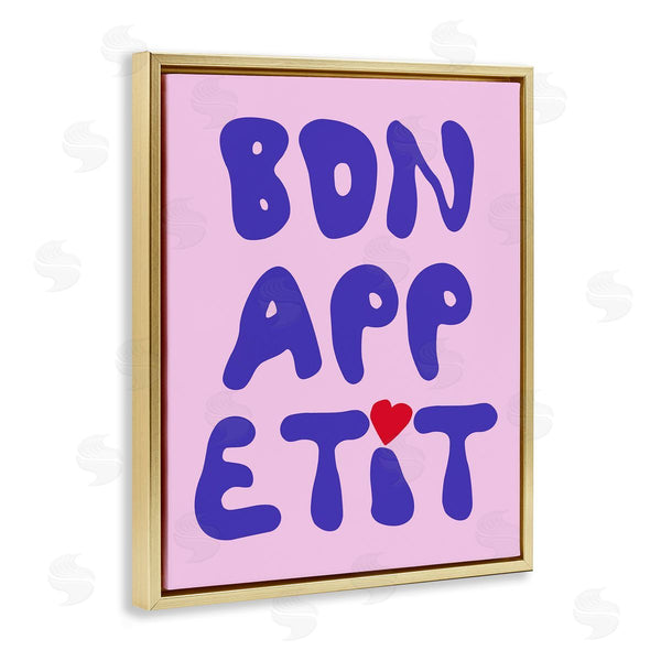 Stupell Industries House Of Lulu | Bon Appetit With Heart