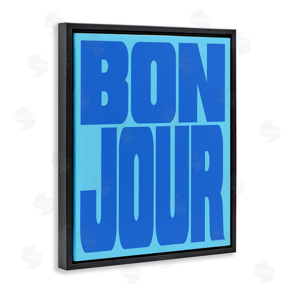 Stupell Industries House Of Lulu | Bonjour Blue Tones
