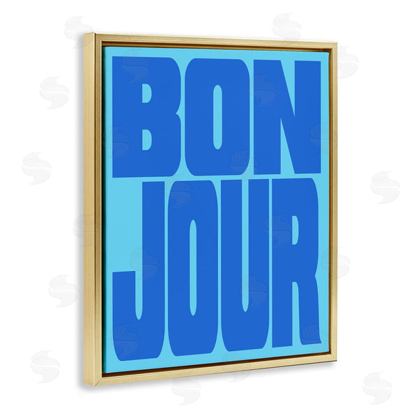 Stupell Industries House Of Lulu | Bonjour Blue Tones