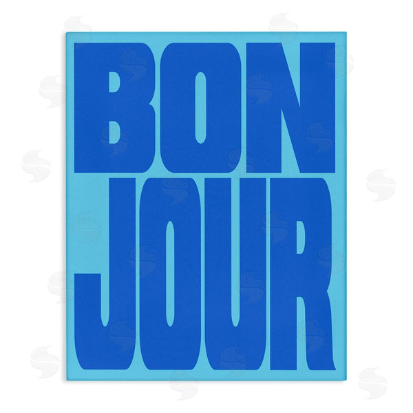 stupell industries House of Lulu | Bonjour Blue Tones
