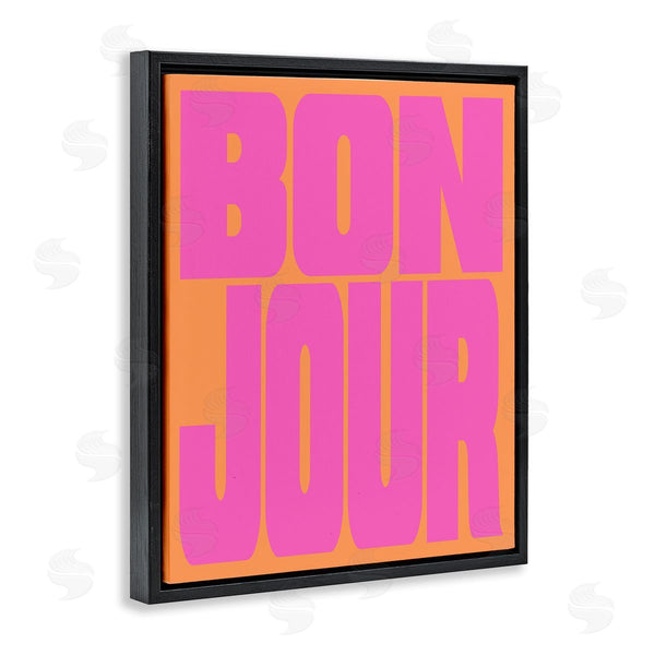 Stupell Industries House Of Lulu | Bonjour Pink & Orange