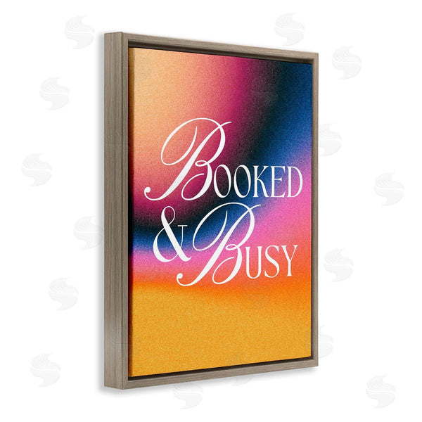 Stupell Industries House Of Lulu | Booked & Busy Gradient