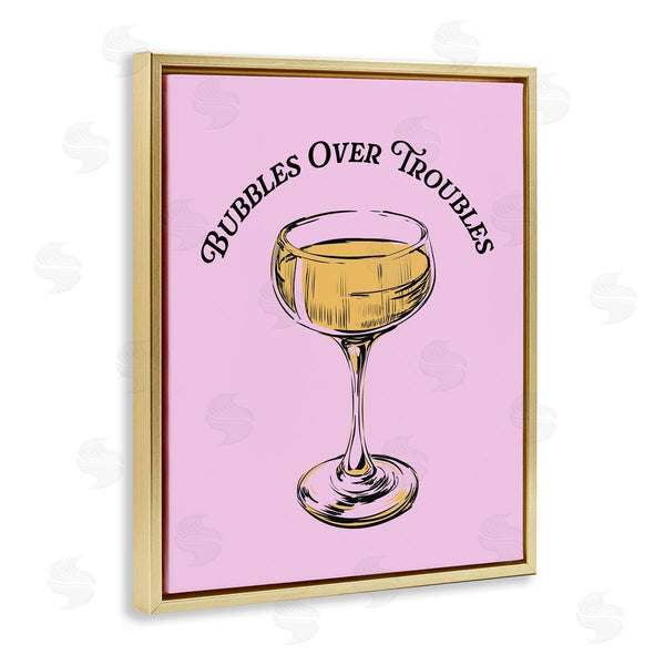 Stupell Industries House Of Lulu | Bubbles Over Troubles