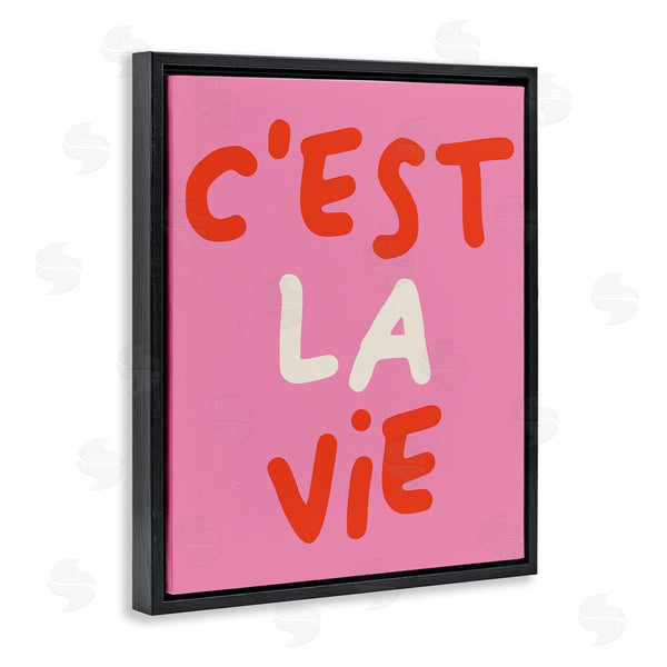 Stupell Industries House Of Lulu | C'est La Vie On Pink