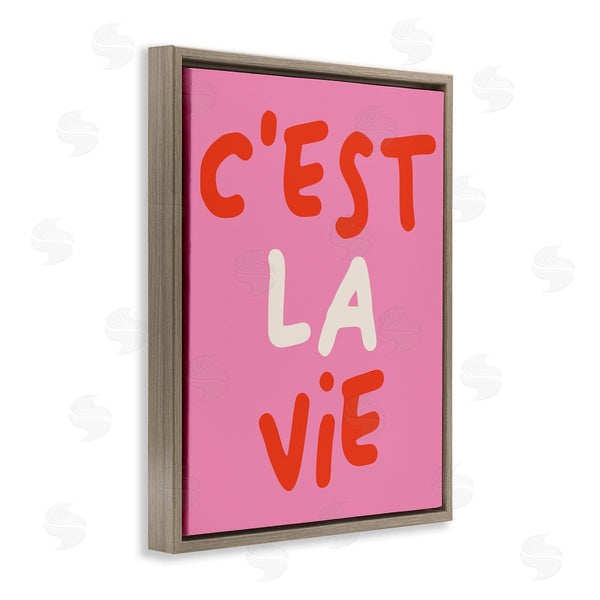 Stupell Industries House Of Lulu | C'est La Vie On Pink