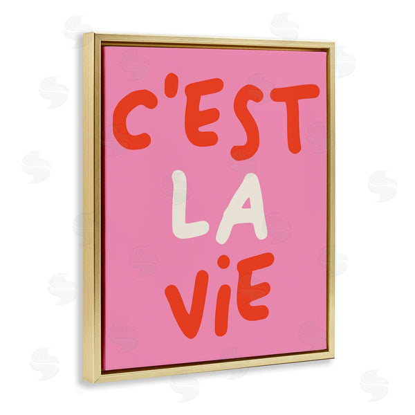 Stupell Industries House Of Lulu | C'est La Vie On Pink