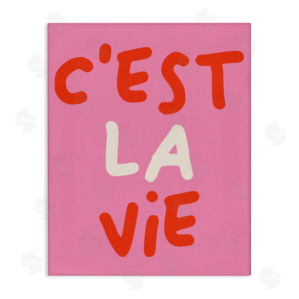 stupell industries House of Lulu | C'est La Vie on Pink
