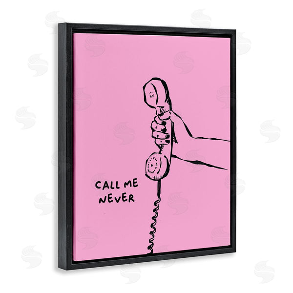 Stupell Industries House Of Lulu | Call Me Never Phrase