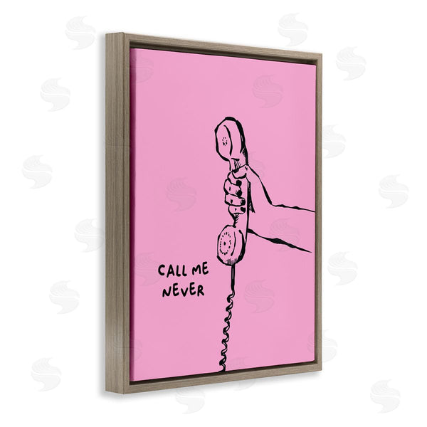 Stupell Industries House Of Lulu | Call Me Never Phrase