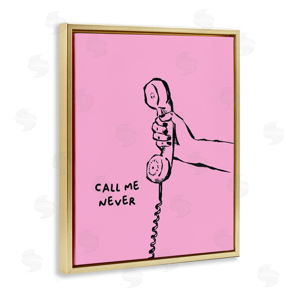 Stupell Industries House Of Lulu | Call Me Never Phrase