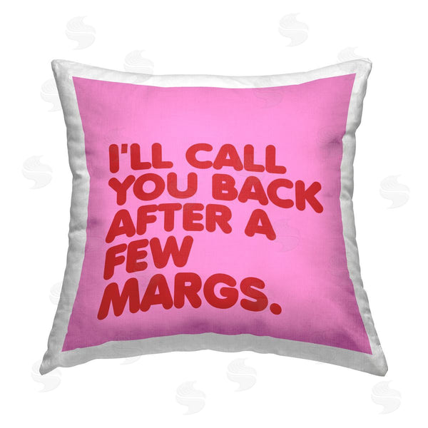 stupell industries House of Lulu | Call You Back Funny Cocktail Printed Throw Pillow