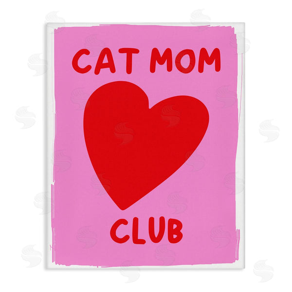 stupell industries House of Lulu | Cat Mom Club Heart