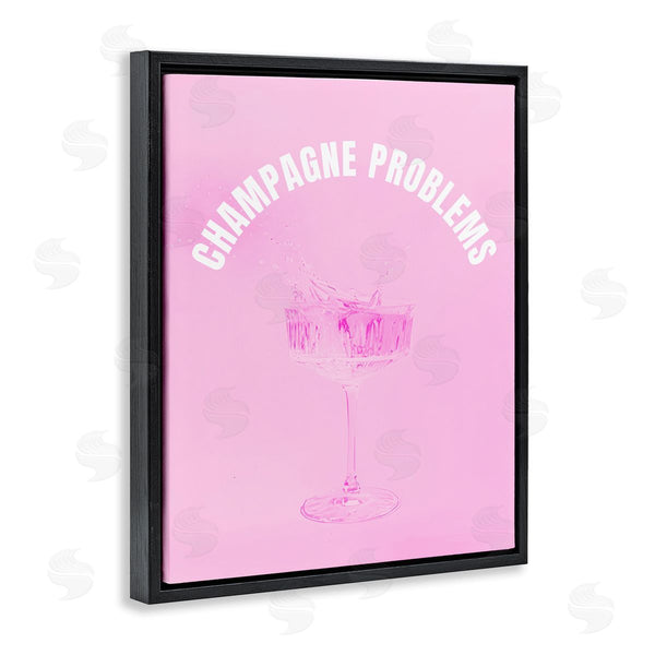 Stupell Industries House Of Lulu | Champagne Problems Pink