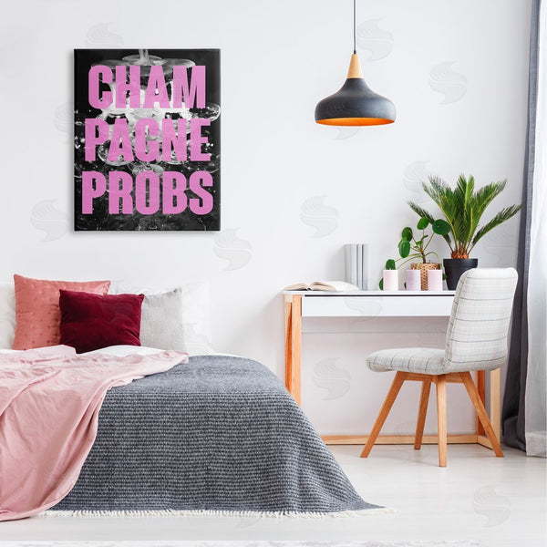 Stupell Industries House Of Lulu | Champagne Probs Phrase Wall Art