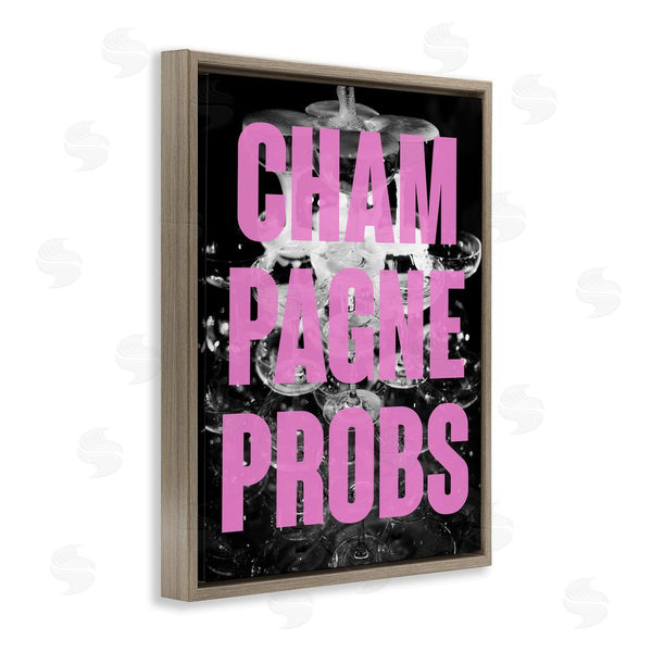 Stupell Industries House Of Lulu | Champagne Probs Phrase Wall Art