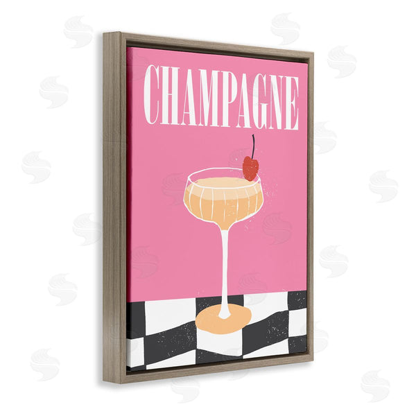 Stupell Industries House Of Lulu | Champagne With Cherry