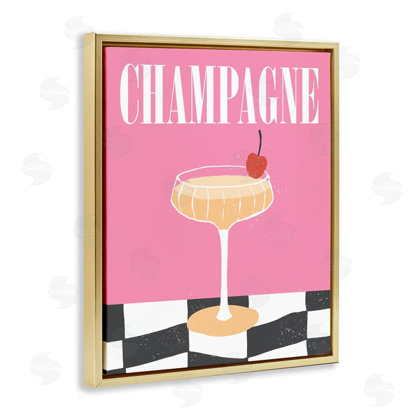 Stupell Industries House Of Lulu | Champagne With Cherry