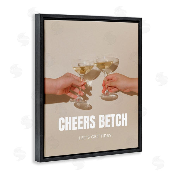 Stupell Industries House Of Lulu | Cheers Betch Wine Glasses Wall Art