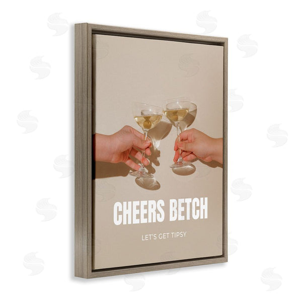 Stupell Industries House Of Lulu | Cheers Betch Wine Glasses Wall Art